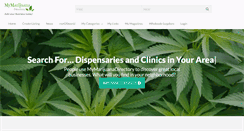 Desktop Screenshot of mymarijuanadirectory.com